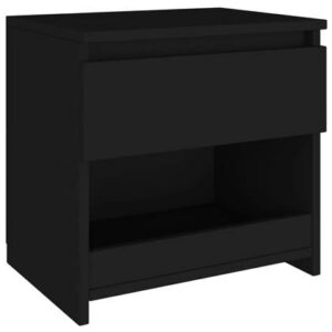 Sidetable vidaXL Zwart